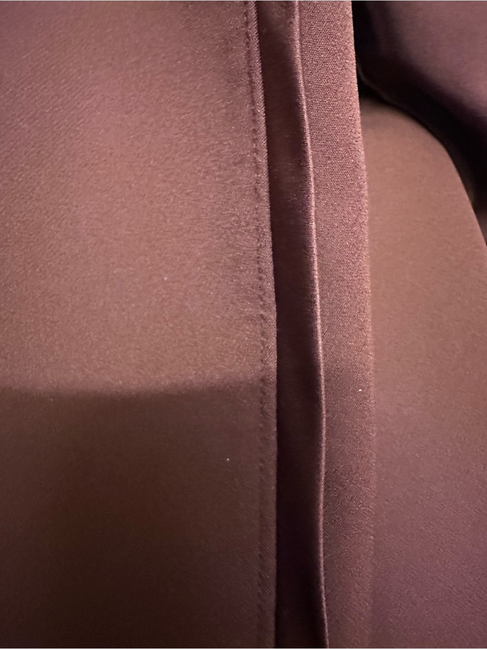 Endeavor relaxed pants/ high rise — Burgundy - Picture 3 of 3